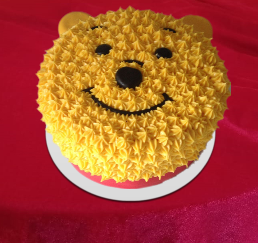 Vanilla Cake Teddy Bear