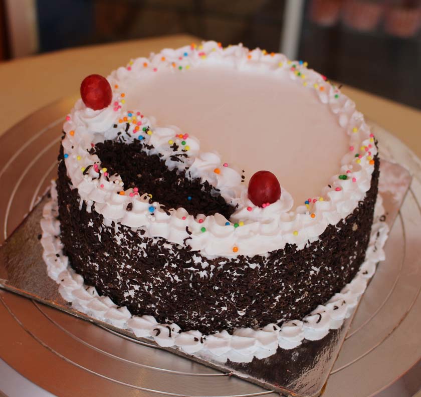 Black Forest Cake with Cherry