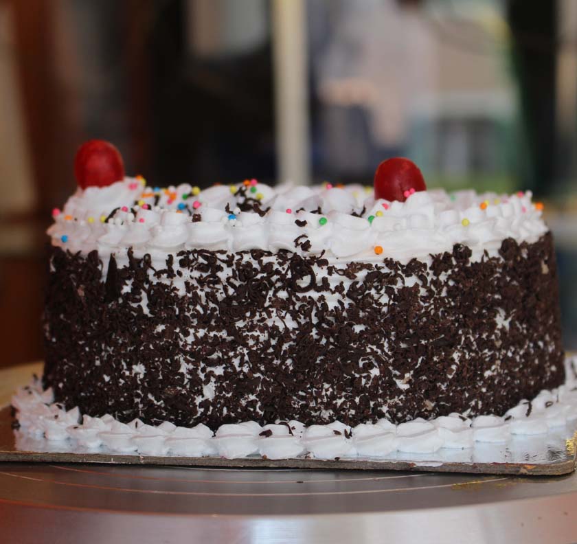 Black Forest Cake with Cherry