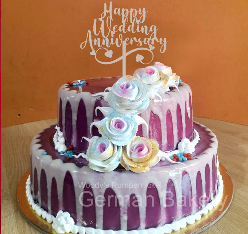 Blueberry Cake Double Deck