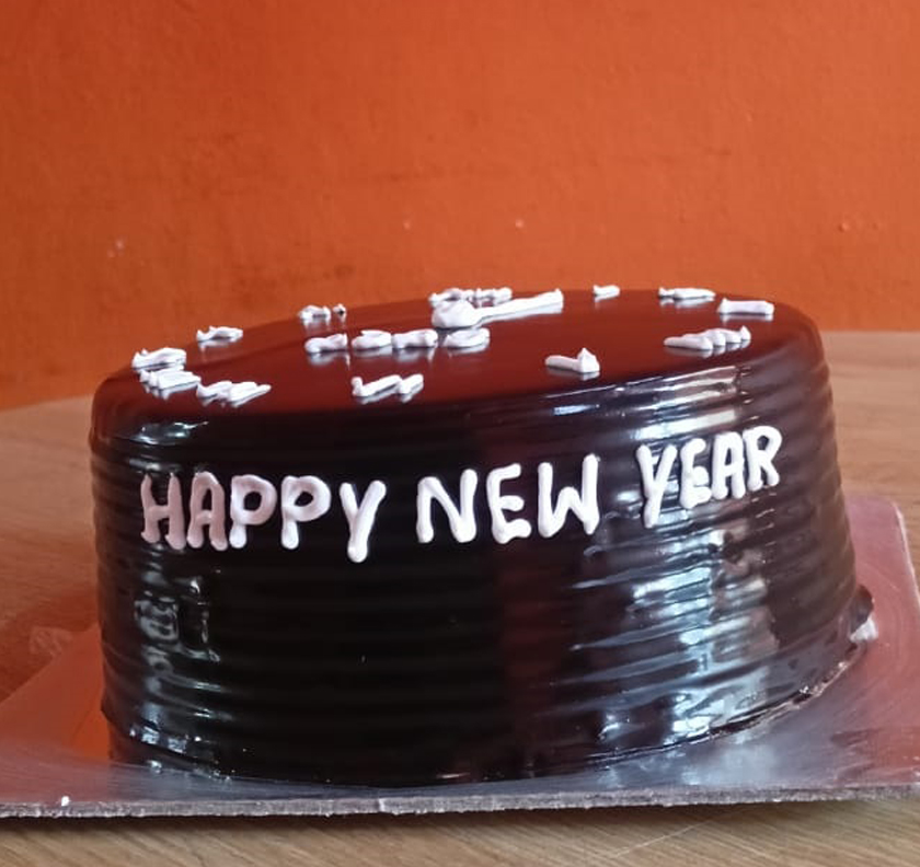 Chocolate Cake for New Year