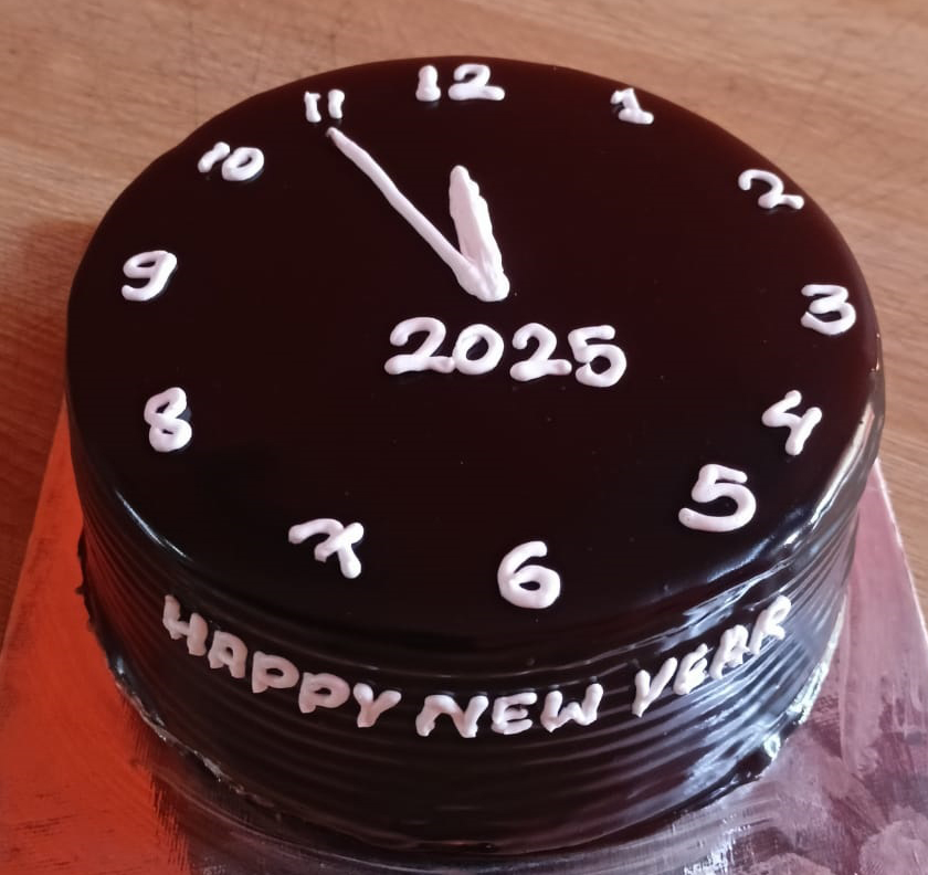 Chocolate Cake for New Year