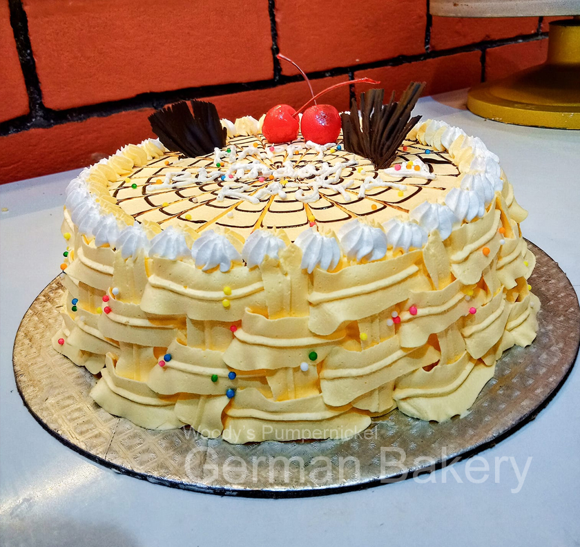 Butterscotch Basket Cake