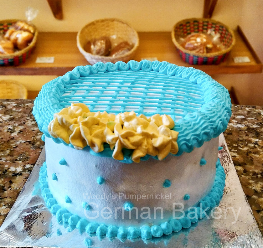 Vanilla Basket Cake