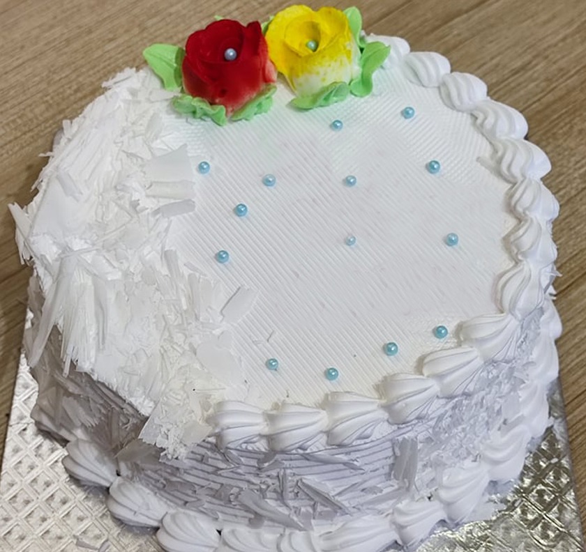 White Forest Cake