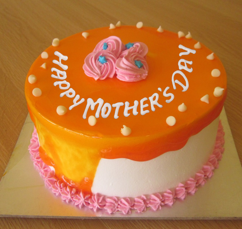 Butterscotch Mothers Day Cake