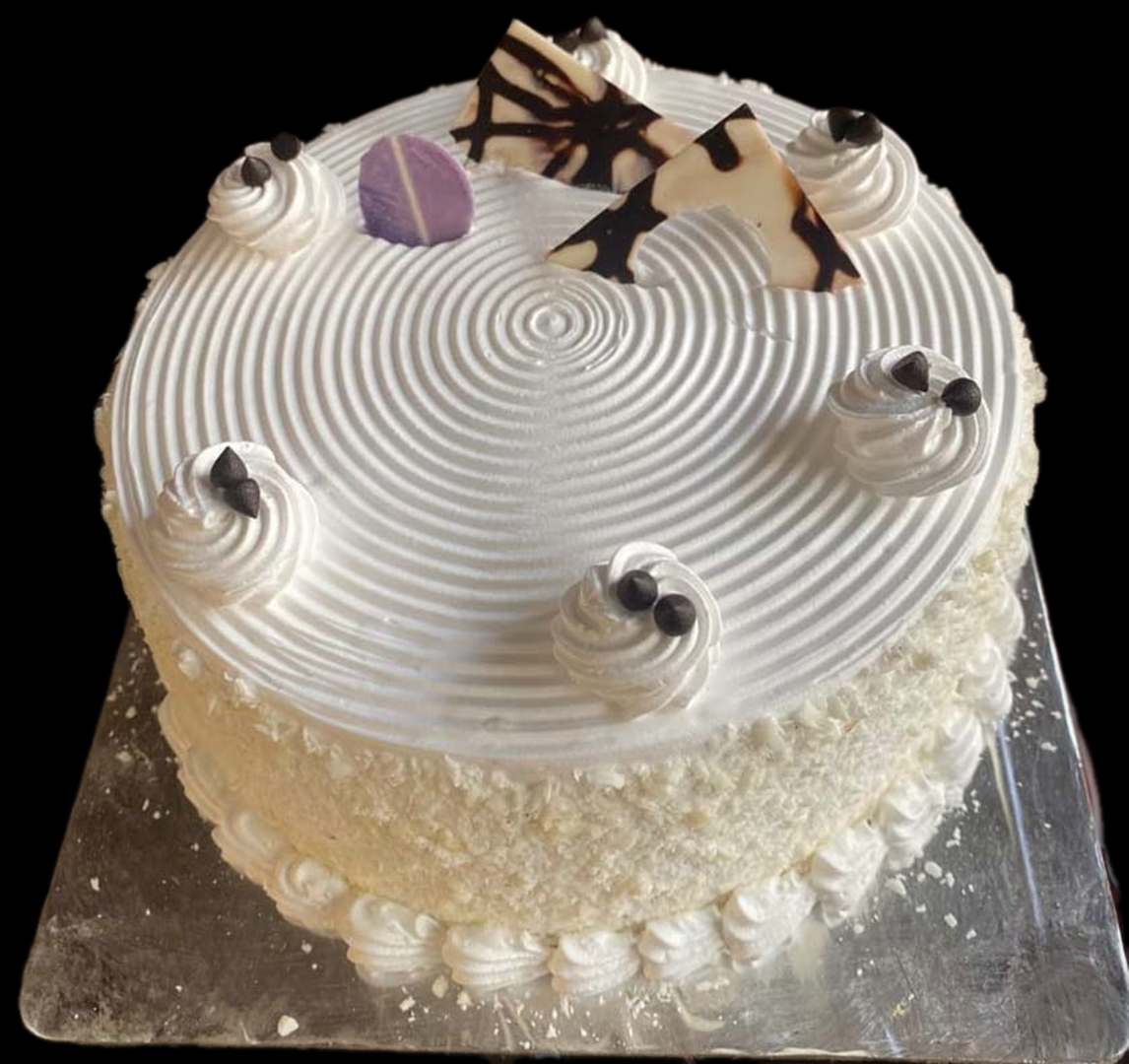 White Forest Cake