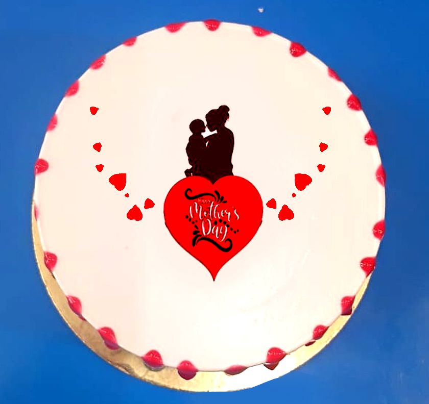 Mothers Day Strawberry Cake